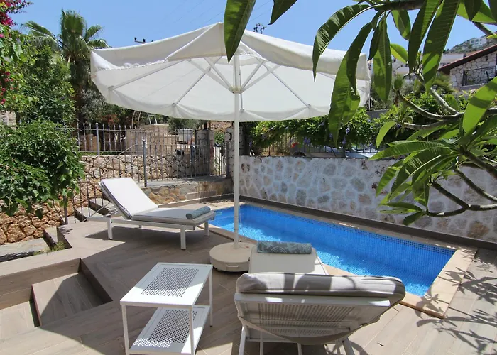 Fistik Ev Romantic Stone With Private Pool Close To The Sea * Kaş